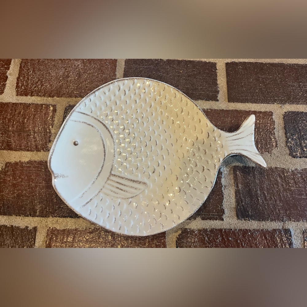 Sigrid Olsen Home Melamine Fish Serving Platter - Picture 6 of 7